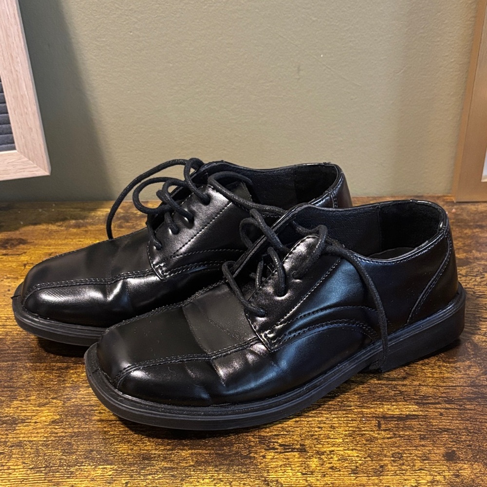 Boy’s Black Dress Shoes